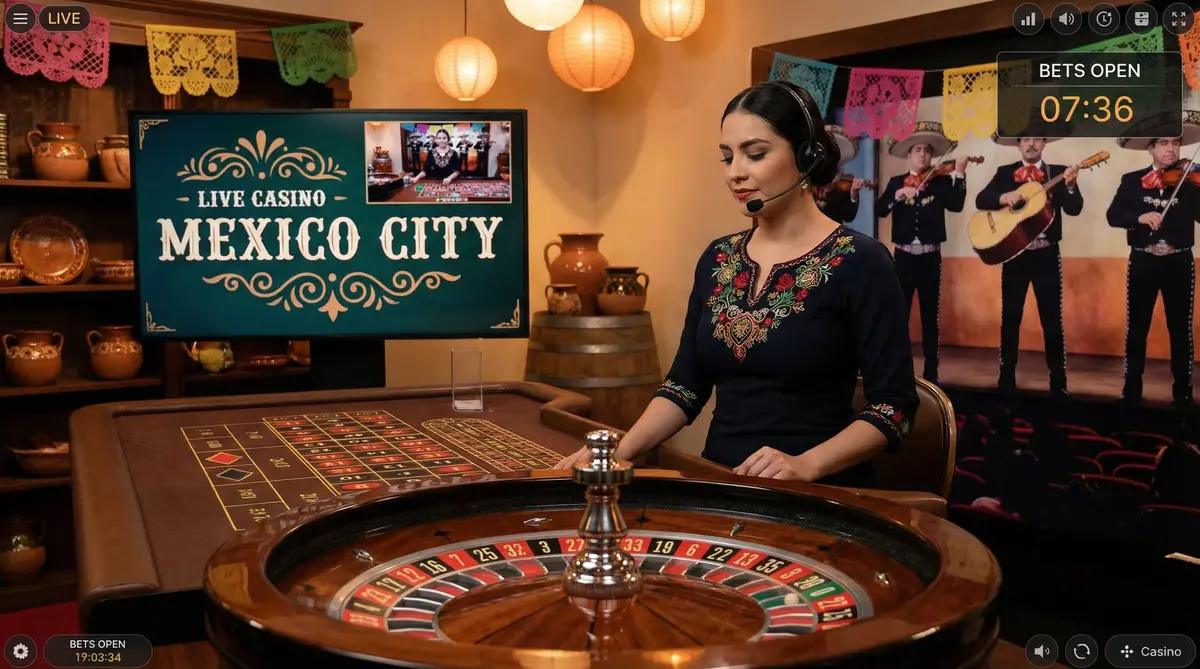 Casino en vivo Big Bola con crupier mexicana profesional